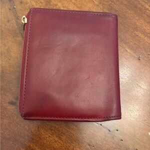 Red Vintage Coach Mini Snap Wallet (Hard to Find) Style 6911